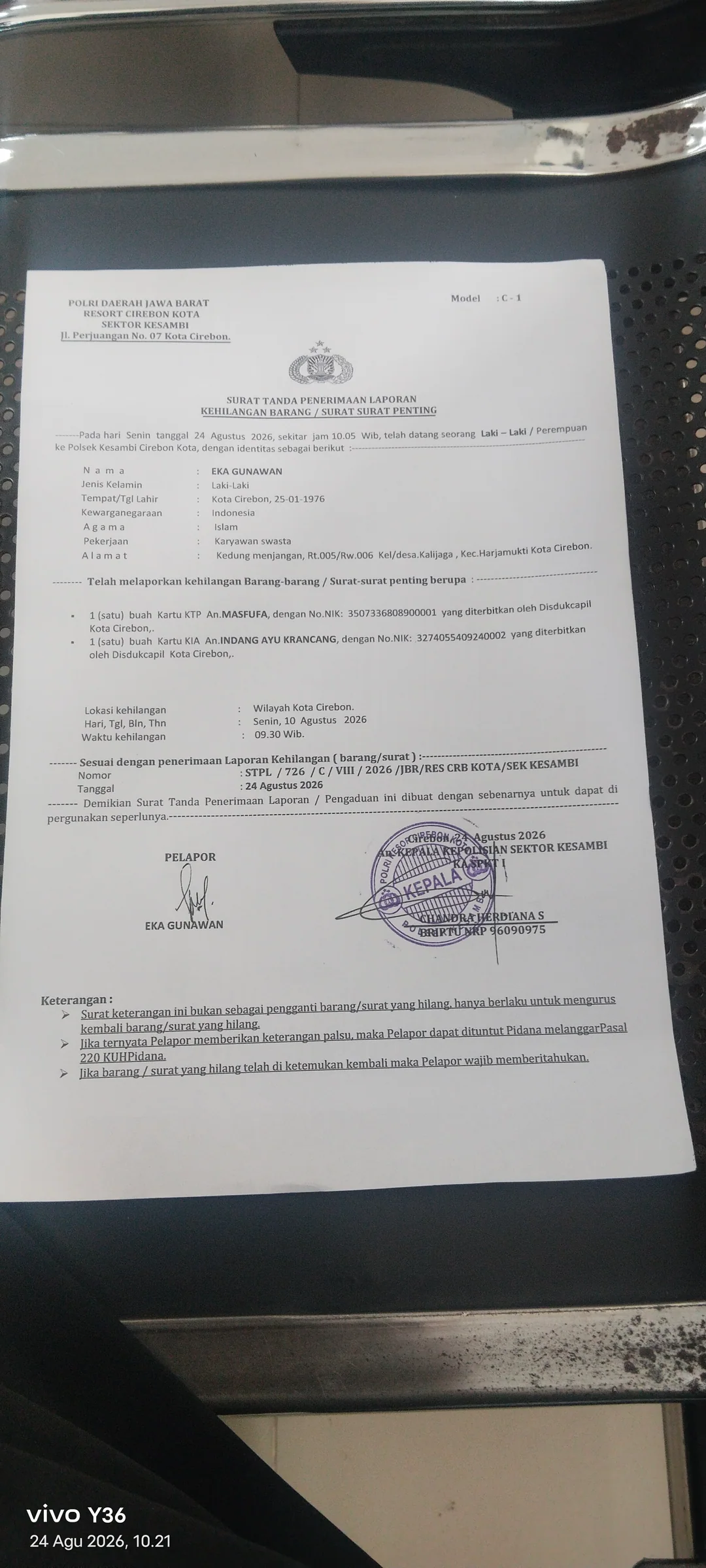 Polsek kesambi