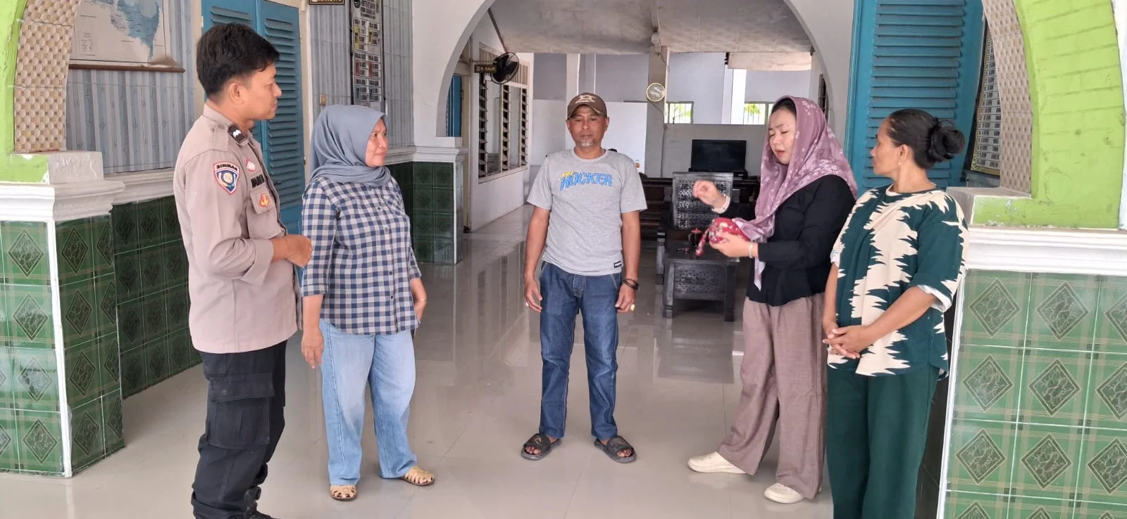Polsek kapetakan dan Polres Ciko