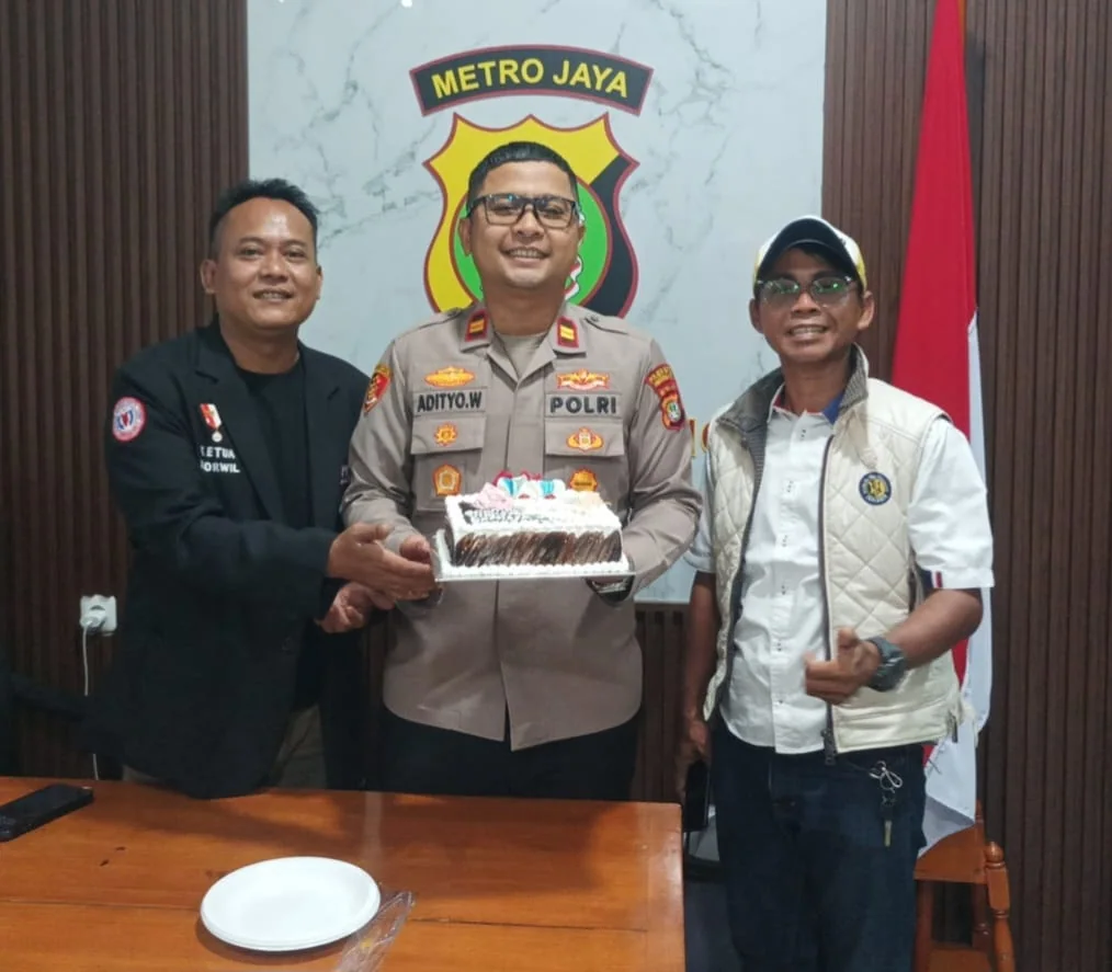 Kapolsek Pinang dan FWJ Korwil Tangerang