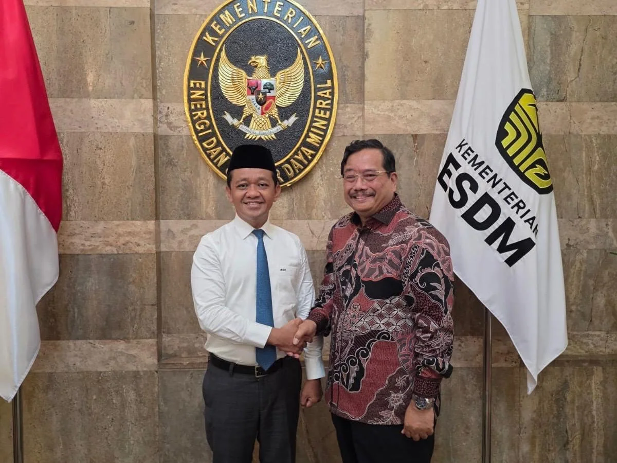 Kementrian ESDM dan bupati Aceh singkil