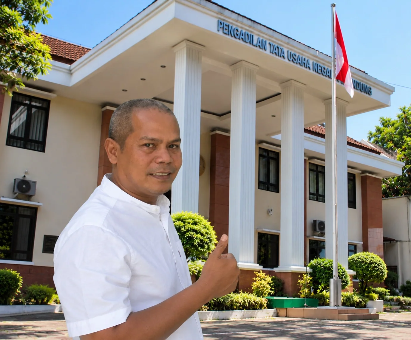 Yudi.T di PTUN