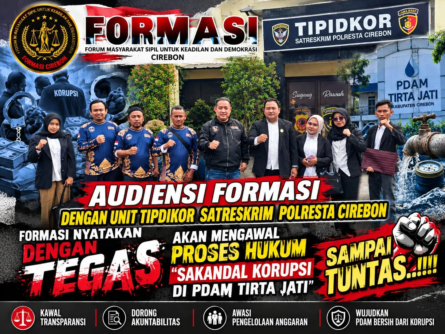 FORMASI dan Satreskrim Polresta cirebon