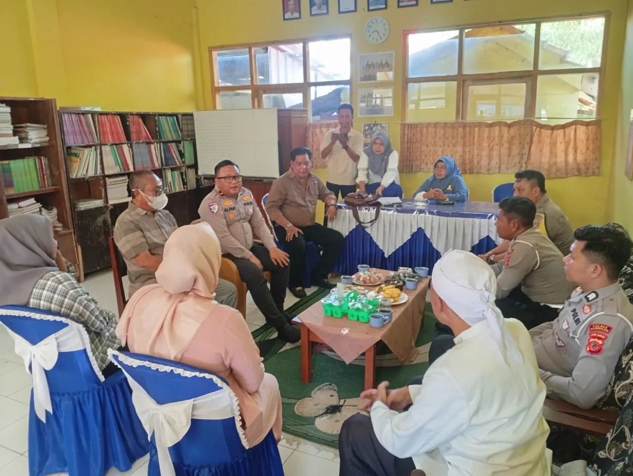SD Negeri 1 Kapandayan dan polres kuningan