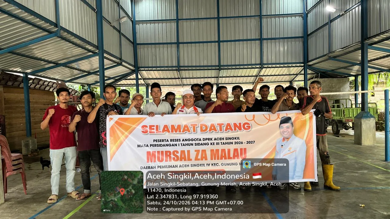 Reses anggota DPRK Aceh Singkil